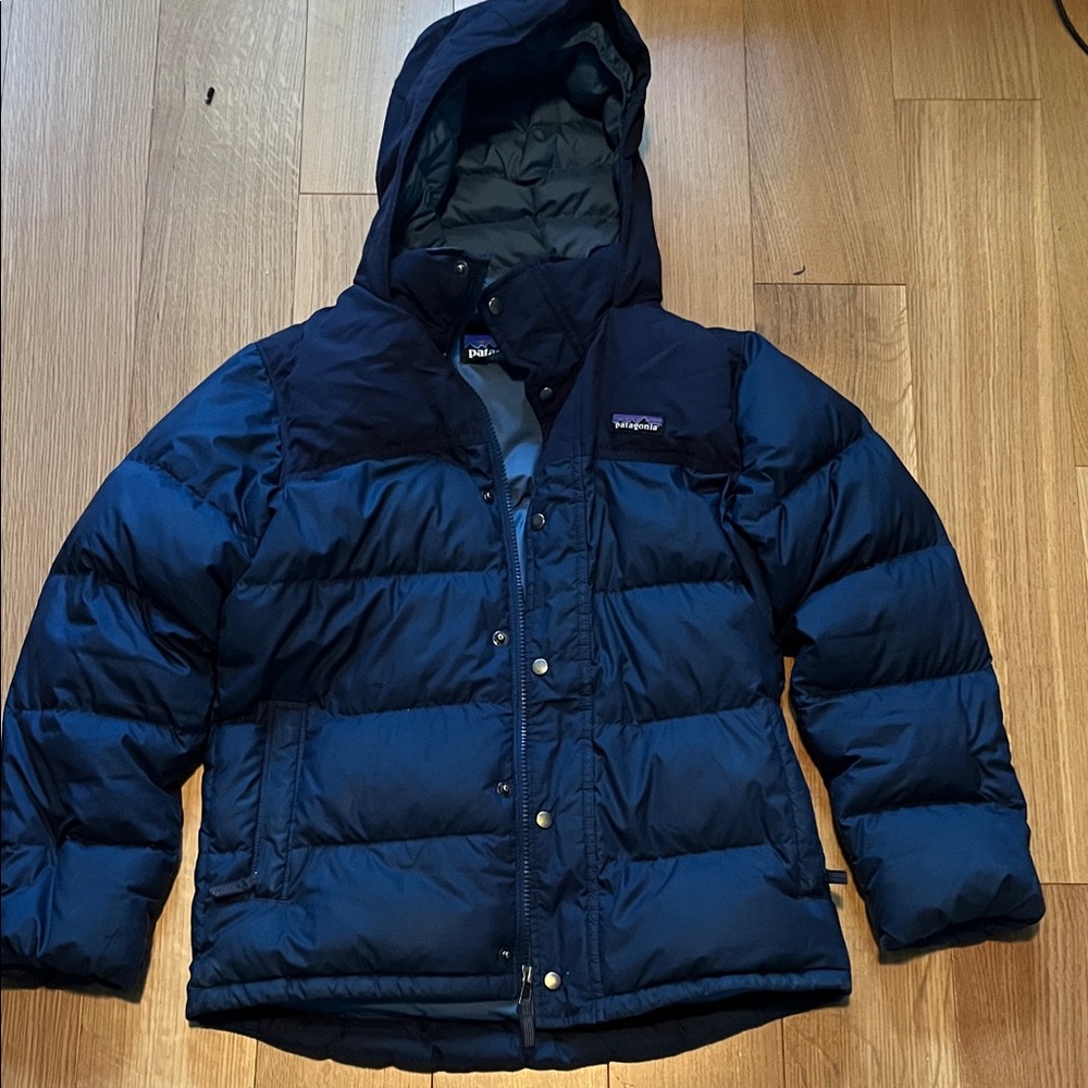 Patagonia Kids' Navy Puffer Jacket